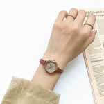 Retro Brown Women Watches