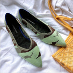 Women Flats Stretch Knitted Mixed Color Breathable Cozy Shoes Ladies Flats Light Driving Loafers