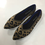 Women Flats Stretch Knitted Mixed Color Breathable Cozy Shoes Ladies Flats Light Driving Loafers