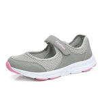 Women Flats Shoes Mesh Fabric Breathable Casual Comfortable Shoes