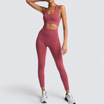 Seamless Gym Set Nylon Woman Sportswear