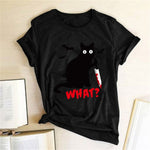 Women Funny T Shirt Short Sleeve