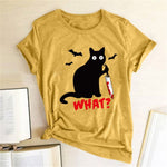 Women Funny T Shirt Short Sleeve