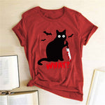 Women Funny T Shirt Short Sleeve