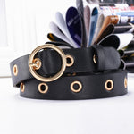 Women belt Genuine Leather Punk style fashion Pin Buckle jeans Decorative Belt Chain