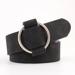 Women belt Genuine Leather Punk style fashion Pin Buckle jeans Decorative Belt Chain