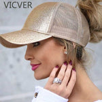Baseball Cap Women Snapback Mesh Trucker Caps