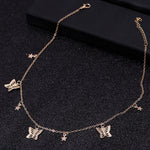 Butterfly Stars Chain Necklaces for Women
