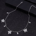 Butterfly Stars Chain Necklaces for Women