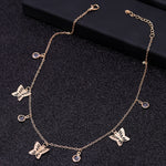 Butterfly Stars Chain Necklaces for Women