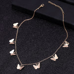 Butterfly Stars Chain Necklaces for Women