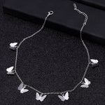 Butterfly Stars Chain Necklaces for Women