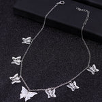 Butterfly Stars Chain Necklaces for Women