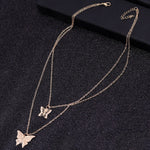 Butterfly Stars Chain Necklaces for Women