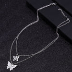 Butterfly Stars Chain Necklaces for Women