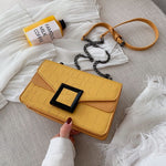 Stone Pattern PU Leather Crossbody Bags For Women