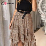 High Waist Flounce Beach Women Skirts