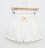 Style Shorts Women Candy Color Elastic With Belt
