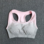 Ombre Yoga Set Sports Bra and Leggings Women Gym Set