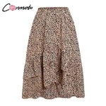 High Waist Flounce Beach Women Skirts