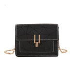 Women Shoulder Bag chain wild crack printing