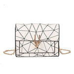 Women Shoulder Bag chain wild crack printing