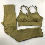 Seamless Yoga Set Women Fitness Clothing Sportswear