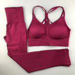 Seamless Yoga Set Women Fitness Clothing Sportswear