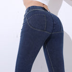 Fashion Low Waist Leggings Women Sexy Hip Push Up Fitness Leggings