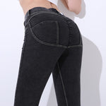 Fashion Low Waist Leggings Women Sexy Hip Push Up Fitness Leggings