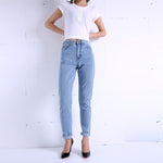 Vintage harem high waist jeans for women
