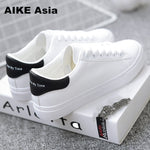 Women Sneakers Breathble Vulcanized Shoes Women Pu leather Platform Shoes
