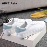 Women Sneakers Breathble Vulcanized Shoes Women Pu leather Platform Shoes