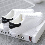 Women Sneakers Breathble Vulcanized Shoes Women Pu leather Platform Shoes