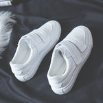 Women Sneakers Breathble Vulcanized Shoes Women Pu leather Platform Shoes