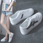 Women Sneakers Breathble Vulcanized Shoes Women Pu leather Platform Shoes