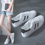 Women Sneakers Breathble Vulcanized Shoes Women Pu leather Platform Shoes