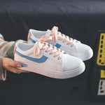 Women Sneakers Breathble Vulcanized Shoes Women Pu leather Platform Shoes