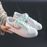 Women Sneakers Breathble Vulcanized Shoes Women Pu leather Platform Shoes