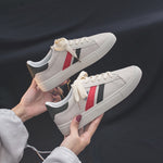 Women Sneakers Breathble Vulcanized Shoes Women Pu leather Platform Shoes