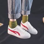 Women Sneakers Breathble Vulcanized Shoes Women Pu leather Platform Shoes