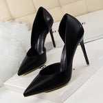 Women Pumps Fashion High Heels Shoes Black Pink Yellow Shoes Women Bridal Wedding Shoes Ladies