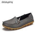 Women Flats Woman Loafers Genuine Leather Female Shoes