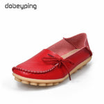 Women Flats Woman Loafers Genuine Leather Female Shoes