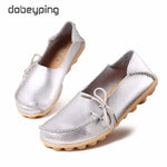 Women Flats Woman Loafers Genuine Leather Female Shoes