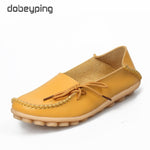 Women Flats Woman Loafers Genuine Leather Female Shoes