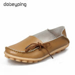 Women Flats Woman Loafers Genuine Leather Female Shoes