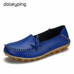 Women Flats Woman Loafers Genuine Leather Female Shoes
