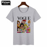 Graphic Tee Shirt Femme Funny Princess Vogue T Shirt Korean Tops