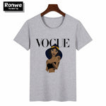 Graphic Tee Shirt Femme Funny Princess Vogue T Shirt Korean Tops